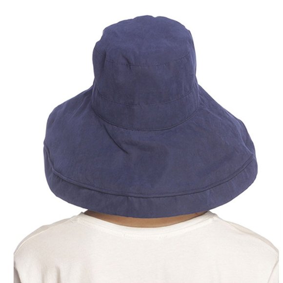 Womens Sun Summer UV Protection Floppy Bucket Hat - Picture 7 of 7